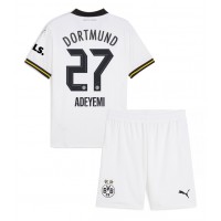 Echipament fotbal Borussia Dortmund Karim Adeyemi #27 Tricou Treilea 2024-25 pentru copii maneca scurta (+ Pantaloni scurti)